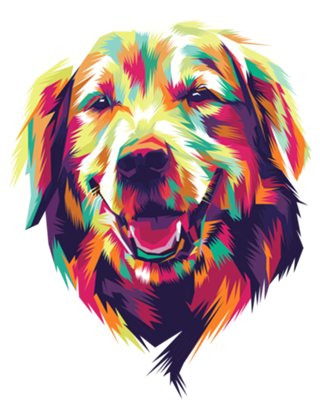 Colorful Dog