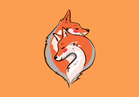 Valentine Fox Couple