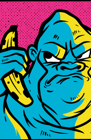 Gorila Pop Art