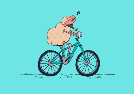 Biker Sheep