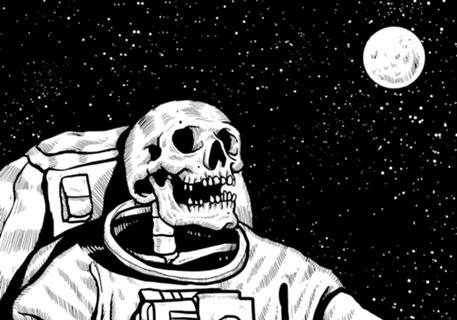 Astronaut Skeleton