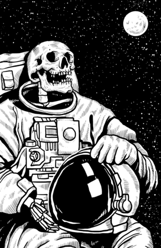 Astronaut Skeleton