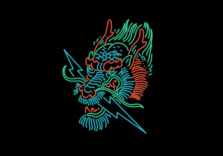 Neon Dragon