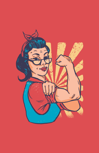 Successful Strong Woman