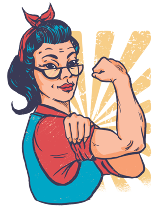 Successful Strong Woman
