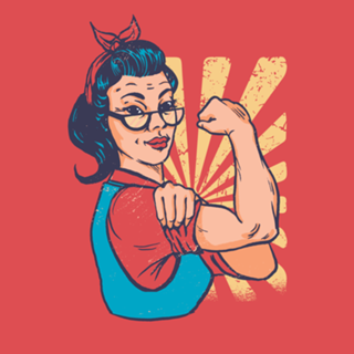 Successful Strong Woman