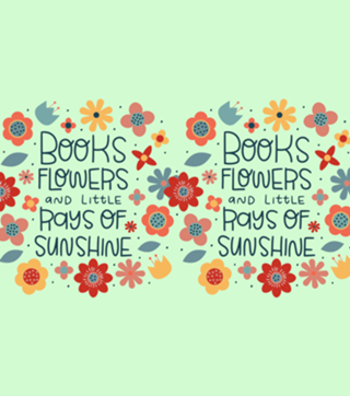 Books, flowers and little rays of sunshine