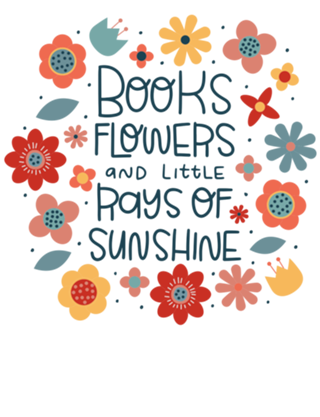 Books, flowers and little rays of sunshine