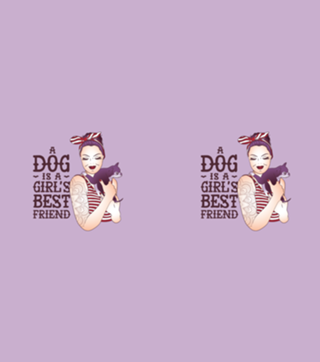 A dog is a girl's best friend