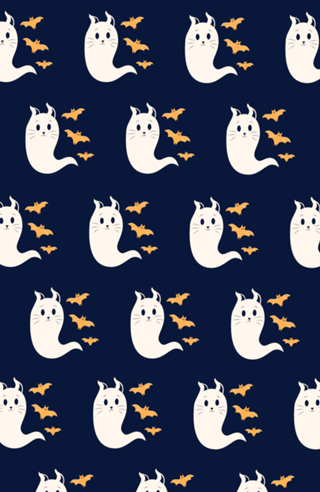 Ghost Cat and Bats