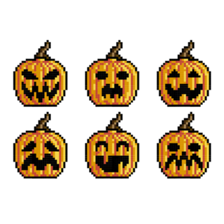 Pixel Pumpkins