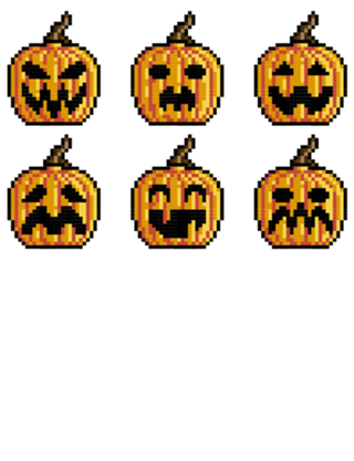 Pixel Pumpkins