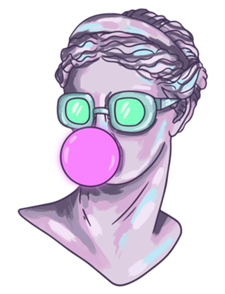 Vaporwave Sculpture