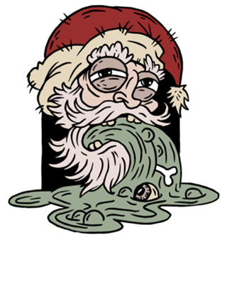 Drunk Santa