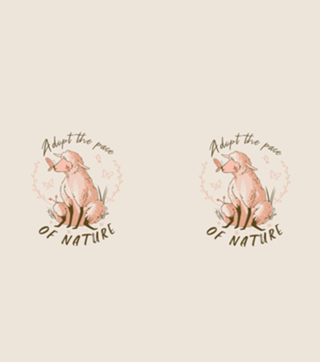 Adopt the pace of nature