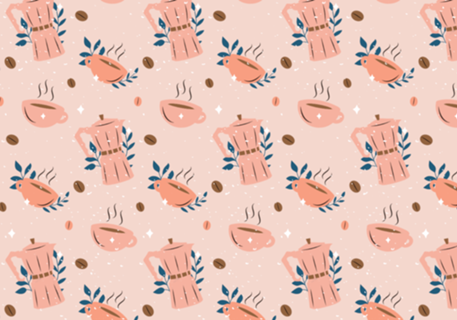 Hot Coffee Pattern