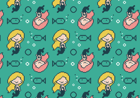 Pixel Mermaid