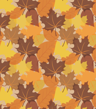 Folhas de Outono Pattern