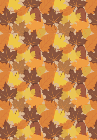 Folhas de Outono Pattern