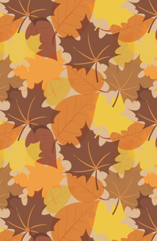Folhas de Outono Pattern