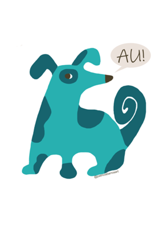 Cachorro azul