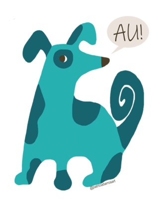 Cachorro azul
