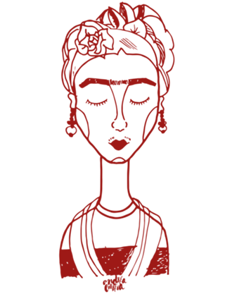 Illustration Frida Kahlo
