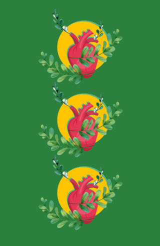 Coração verde