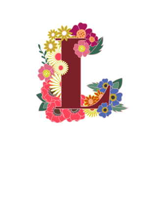 Monograma Floral L