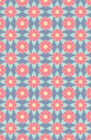 Azulejo Floral