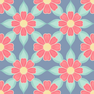 Azulejo Floral
