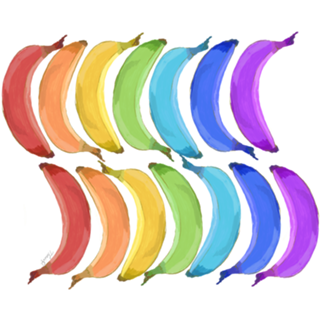Rainbow Bananas