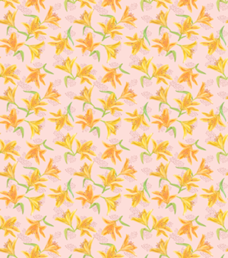 Floral Lírio Amarelo