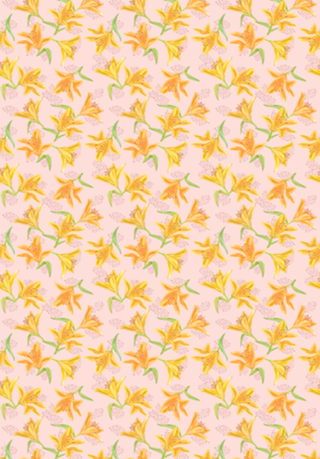 Floral Lírio Amarelo