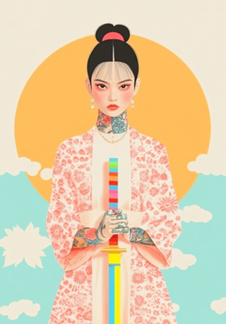 Katana Colorida