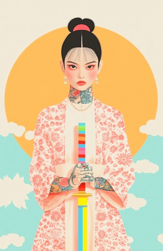 Katana Colorida