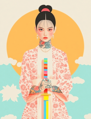 Katana Colorida