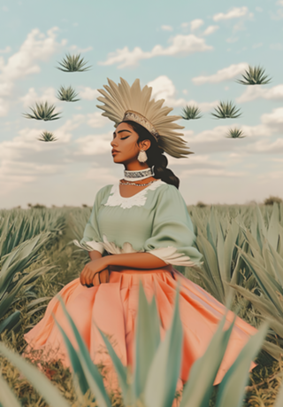 Deusa Mexicana dos Céus