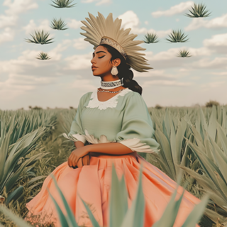 Deusa Mexicana dos Céus