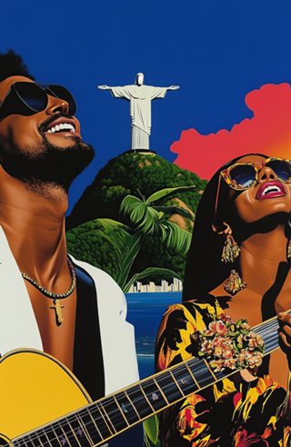 Morro feito de samba de Rio de Janeiro