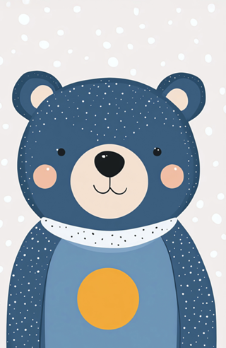 Ursinho do Círculo Dourado- Infantil
