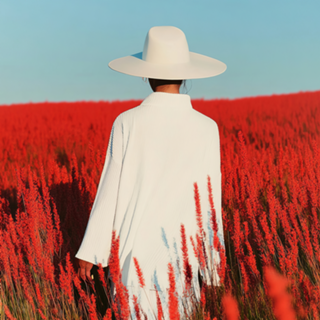 Caminho em Campo Vermelho