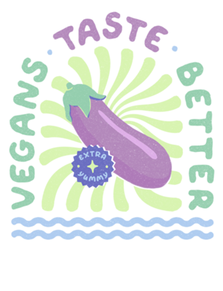 Vegans Taste Better - Berinjela - Black