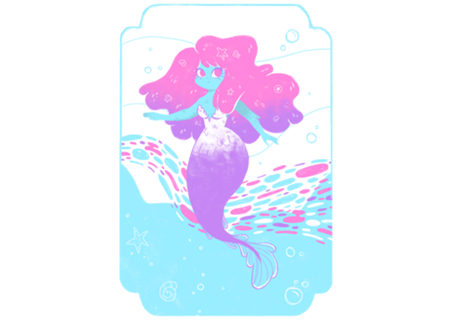 Tie-Dye Mermaid