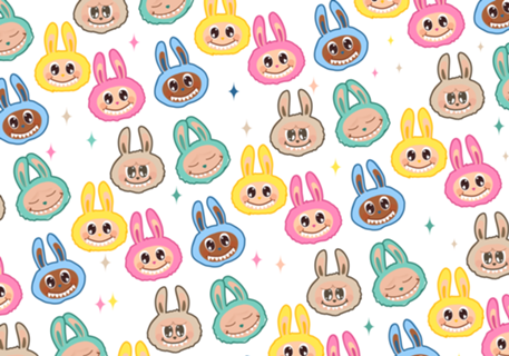 Labubu cute Monsters