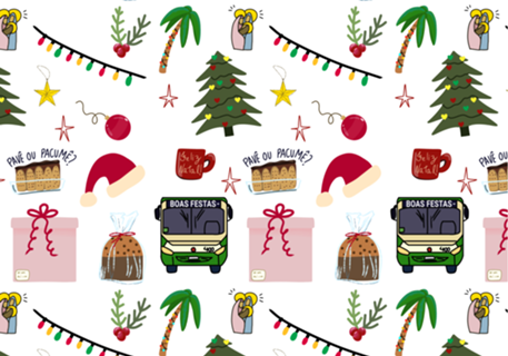 Natal Brasileiro - fundo branco