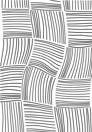 Abstrato linhas preto e branco