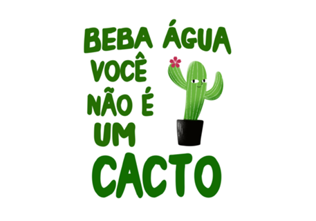 Beba água