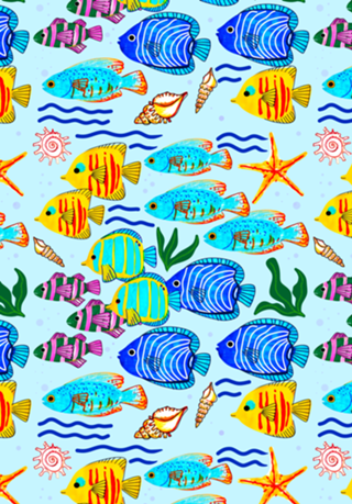 Peixes - Fundo do mar