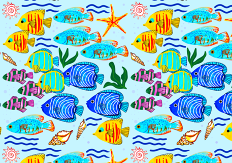 Peixes - Fundo do mar